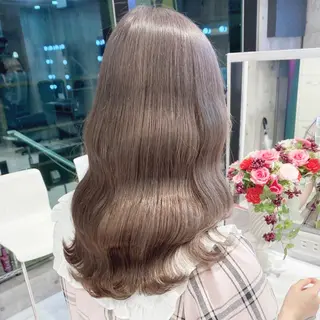 ミディアム カラー ヘアアレンジ メンズ キッズ お悩み解決美容師 💐AMIのヘアスタイル