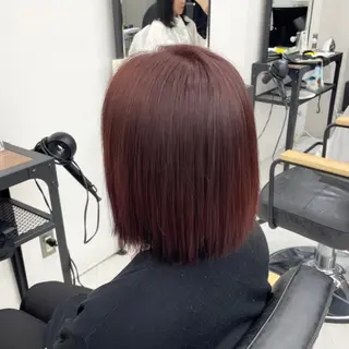 セミロング カラー パーマ ヘアアレンジ メンズ mona/ ストレートスタイル✨のヘアスタイル