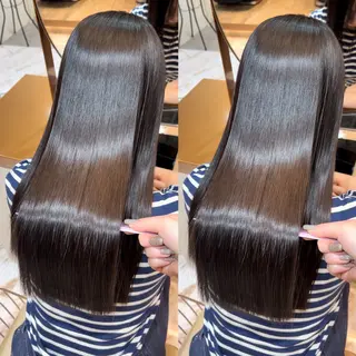 セミロング 🌈韓国ヘア　🌈 銀座　KANAのヘアスタイル