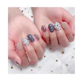 ショート ネイル 👑enen style👑のネイルデザイン