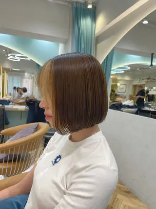 韓国/ハッシュカット /レイヤー🧸‎千純のヘアスタイル