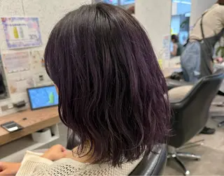 ミディアム 質感再生カラー/ 髪質改善/karinのヘアスタイル