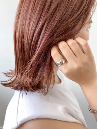 ミディアム fit stand /HIIRAGIのヘアスタイル