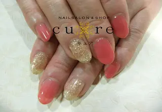 ミディアム ネイル ネイルサロン Cureのネイルデザイン
