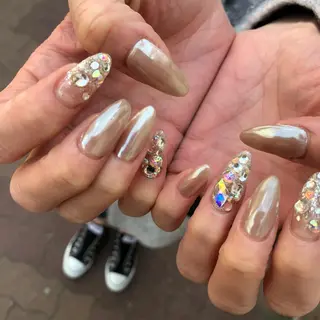 ロング カラー キッズ ネイル マツエク・マツパ 福田 加奈のネイルデザイン