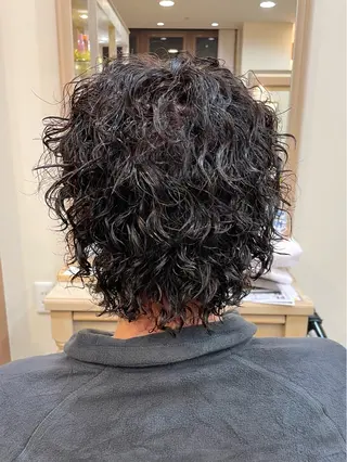 ショート パーマ メンズ メンズパーマ🌀/ 中村郁未のヘアスタイル