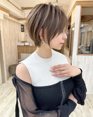 ショート 天方 児太郎のヘアスタイル