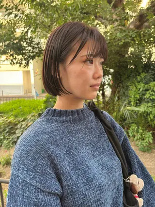 ショート WAVE所属・井本 早紀のヘアスタイル