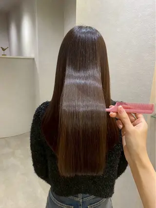 ロング 斉藤 結のヘアスタイル