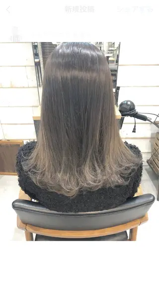 ミディアム カラー 北間 寛哉のヘアスタイル