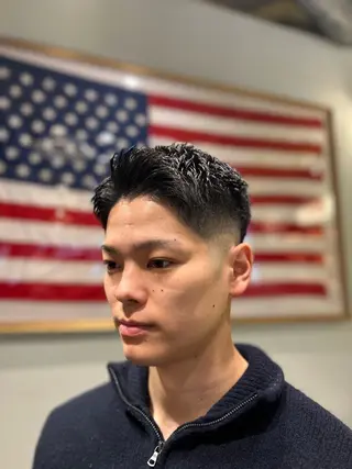 ショート LOSOME CUT WORKS所属・鈴木 航のヘアスタイル