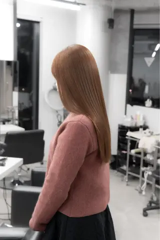 ロング 無料カットモデル／ 髪質改善／角田 龍汰のヘアスタイル