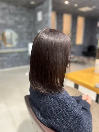 ミディアム カラー 🩵さき🤍 可愛いを叶える美容師のヘアスタイル