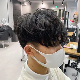 ショート パーマ 【髪質改善】 梅田　聡のヘアスタイル