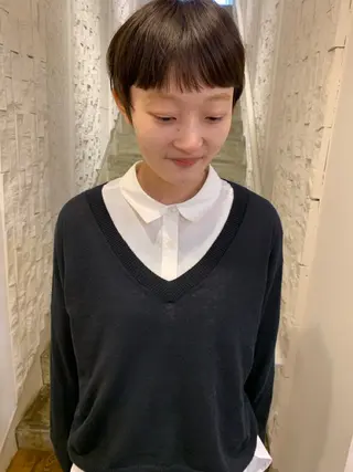 ショート カラー 【takk】 ナカヤママサヨシのヘアスタイル
