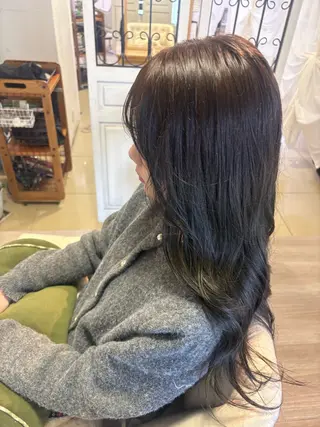 ロング カラー Rio /eMu☆･:*のヘアスタイル