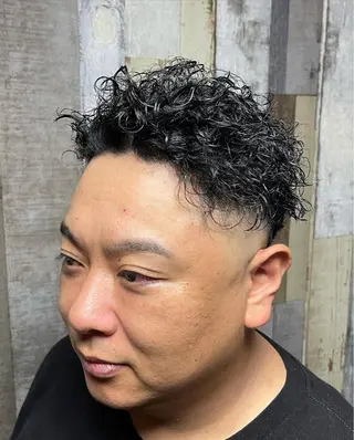 パーマ メンズ メンズ特化型/永井 友貴のヘアスタイル