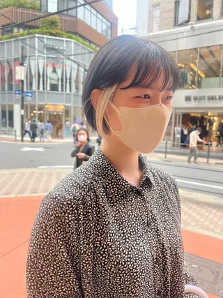 ショート hair＆make LAMP所属・LAMP mashiroのヘアスタイル