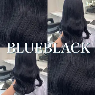 セミロング 寒色＆ブリーチ特化 寒色MiOのヘアスタイル