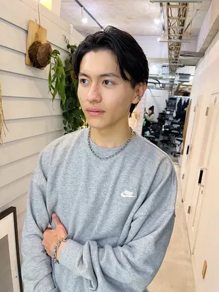 ショート メンズ AiM 大名　似合わせカットのヘアスタイル