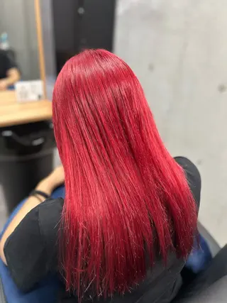 ロング ハイトーン×艶カラー 🤍MIZUKIのヘアスタイル