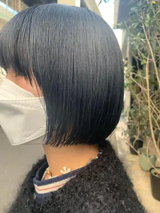 ショート ブリーチなしWカラー /地毛風/小林凪沙のヘアスタイル
