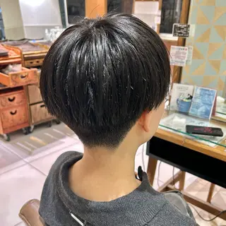 メンズ 吉水 彩乃 /ボブ/艶感カラーのヘアスタイル