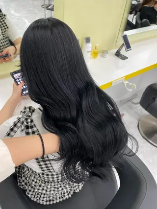 ロング カラー 🦋色落ち綺麗カラー メンズYUZU🦋‪のヘアスタイル
