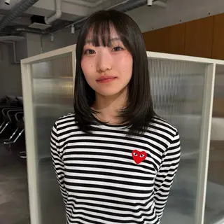 ミディアム ベージュ/暖色🧸 ハイトーン/ninaのヘアスタイル