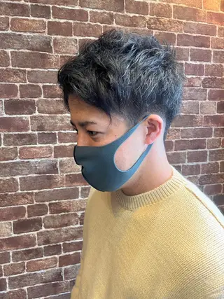 ショート カラー パーマ ヘアアレンジ メンズ キッズ ネイル マツエク・マツパ アイブロウ 久木原 ゆりのヘアスタイル