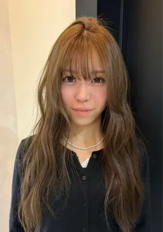 ロング カラー Kaho 大阪カラーモデル募集のヘアスタイル
