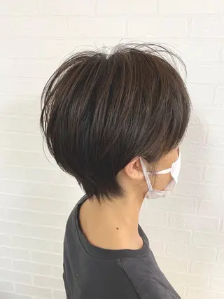 ショート カラー パーマ 🎁無料カットカラー 📷撮影モデル募集✨のヘアスタイル