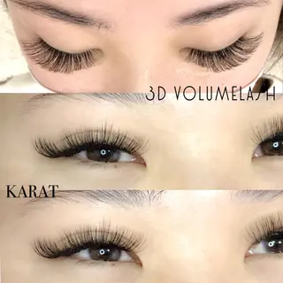 マツエク・マツパ ★KAEDE★伊勢崎 【KARAT】のマツエク・マツパデザイン