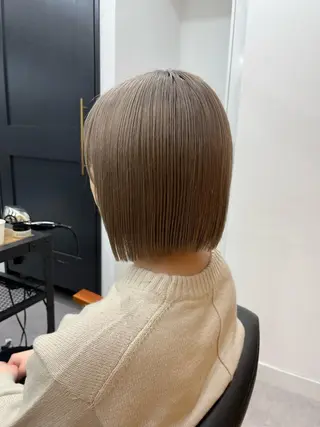 ショート カラー パーマ ヘアアレンジ メンズ キッズ ネイル マツエク・マツパ アイブロウ 横浜Bob美容師🤎 ERINAのヘアスタイル