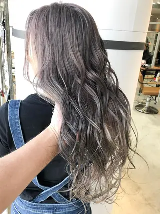 ロング カラー welring hair salonのヘアスタイル