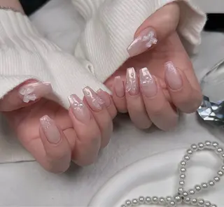 セミロング Aila Nail ShinOkubo所属・Aila Nail ShinOkuboのネイルデザイン