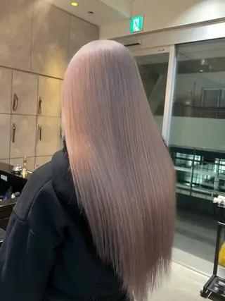 ロング カラー 🎀ハイトーン・艶 カラー HANA🎀のヘアスタイル