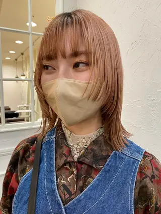 ミディアム 前橋 姫奈のヘアスタイル