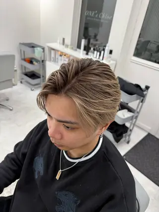 カラー メンズ 【バレイヤージュ】 🔥メンズRYUTAのヘアスタイル