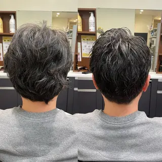 ショート メンズ 💈トレサンパ 💈金山駅✂︎愛実のヘアスタイル