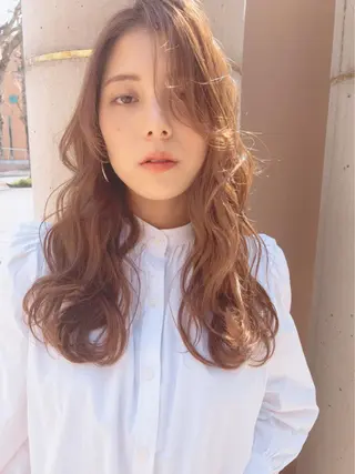 ロング カラー 🤎MAI🤎 《ベージュ系カラー》のヘアスタイル