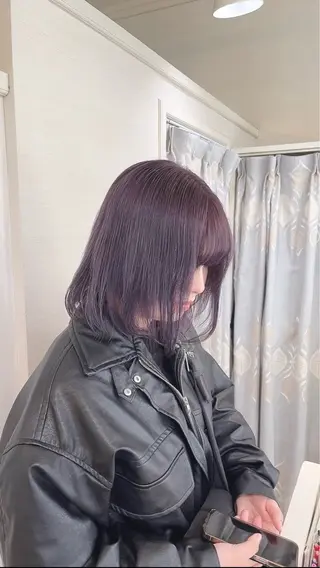 ショート カラー カラー職人 なかもと たつひろのヘアスタイル