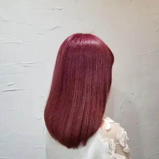 ミディアム カラー bathair  所属・bathair 持田侑祐のヘアスタイル