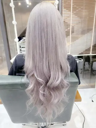 ロング カラー ヘアアレンジ Days 透明感カラーのヘアスタイル