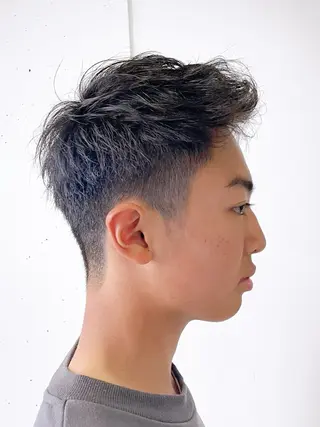 ショート メンズ RICCI&ANGIE 長津田店 【リッチ＆アンジー】所属・ヨコスカ チヒロのヘアスタイル