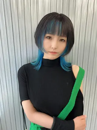 ミディアム 小倉 浩士のヘアスタイル