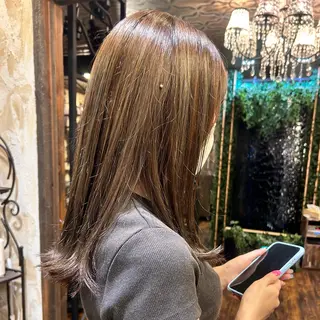 ミディアム 韓国メンズ特化 パーマSatskiのヘアスタイル