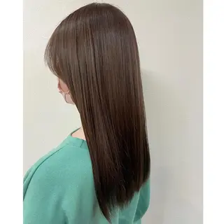 カラー 小顔似合わせカット ┊︎*AYANO*のヘアスタイル