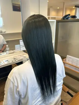 ロング 石崎 奈那のヘアスタイル