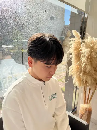 ショート パーマ メンズ 桜新町メンズ特化| ユウダイのヘアスタイル